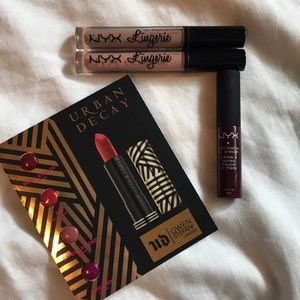 NYX Lingerie Gloss + Soft Matte Lip Cream